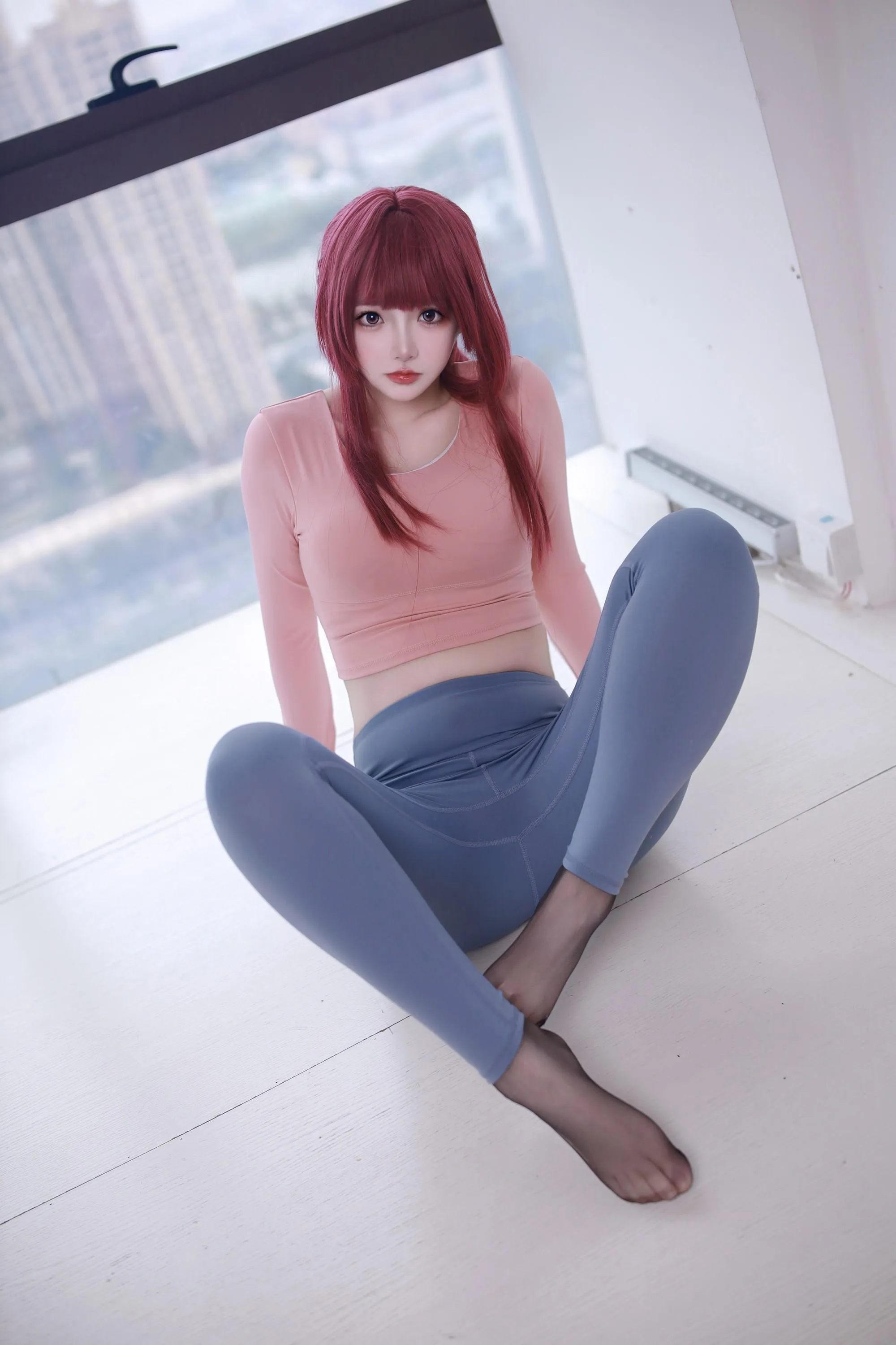 疯猫ss – NO.134 2024年二月限定 瑜伽服 卡芙卡 [58P]插图5